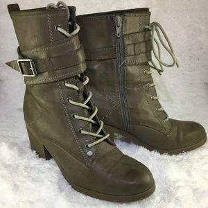 G by Guess Combat Boots Laceup Womes Size 8.5M